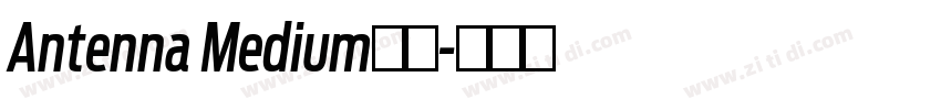 Antenna Medium字体字体转换